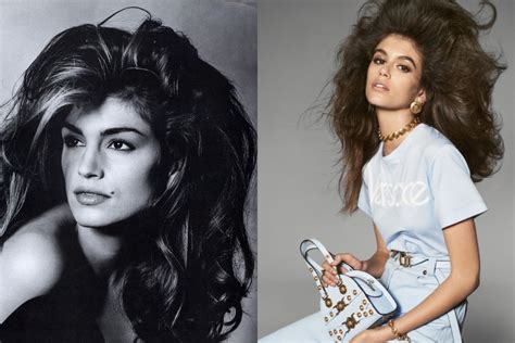 kaia crawford versace|Kaia Gerber Looks Exactly Like Cindy Crawford in the New .